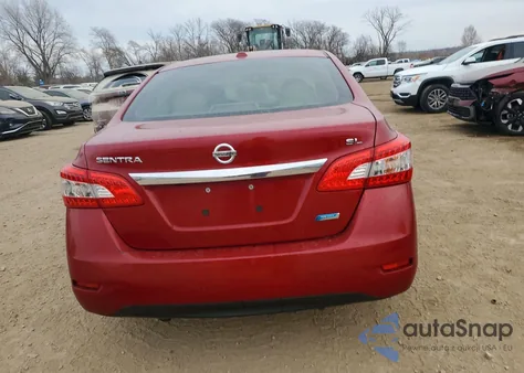 2013 Nissan Sentra S z USA, uszkodzony, nr VIN 3N1AB7AP3DL758770